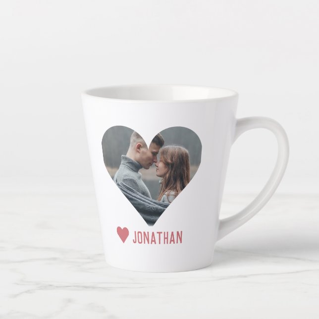 Caneca De Café Latte Foto personalizada personalizada personalizada do  (Direita)