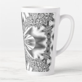 Caneca De Café Latte Fractalizar