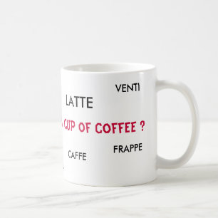 CANECA DE CAFÉ LATTE, FRAPPE, CAPPUCCINO, ALTO, V… -