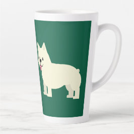 Caneca De Café Latte Frenchie Lover