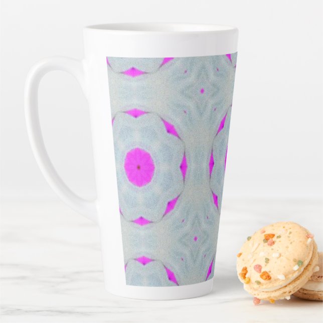 Caneca De Café Latte Fuchsia Whisper (In Situ)