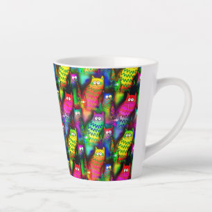 Caneca De Café Latte Funny Cats Pattern-54578