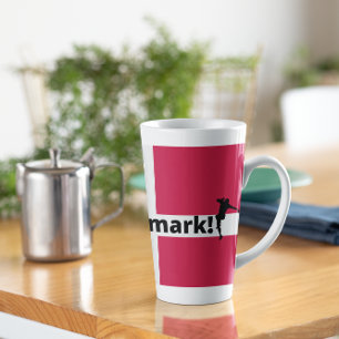 Caneca De Café Latte futebol Dinamarca