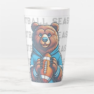 Caneca De Café Latte Futebol personalizado