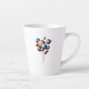 Caneca De Café Latte Galáxia