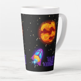 Caneca De Café Latte Galaxy Wanderer - Tumbler isolado
