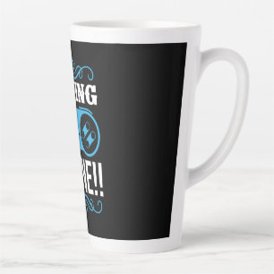Caneca De Café Latte Gamer Gift Gaming Zone
