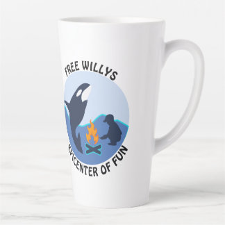 Caneca De Café Latte Garantir a Liberdade dos Willys 
