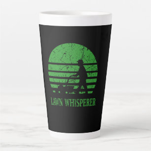Caneca De Café Latte Gardener de Suspeita de Corte de Cabeeira