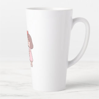 Caneca De Café Latte garotas fofas