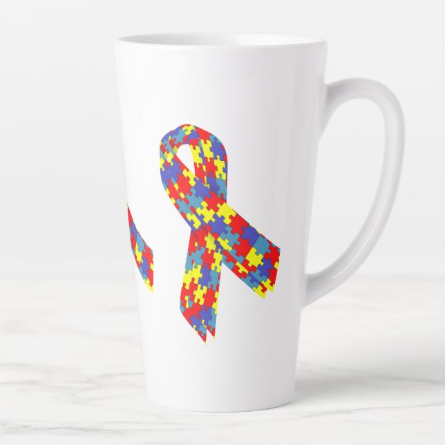 Caneca De Café Latte Garrafa de Água (500ml) laço (Direita)