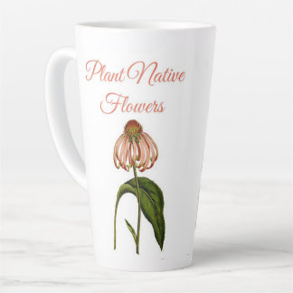 Caneca De Café Latte Garrafa de Água Plantar Flores Nativas
