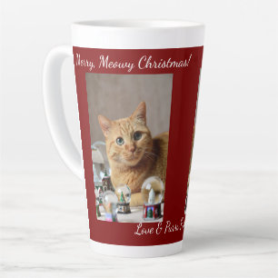 Caneca De Café Latte Garrafa de Neve de Gato, Nomes de Imagem Texto, Pe