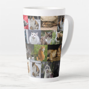 Caneca De Café Latte Gatinhos em todos os lugares