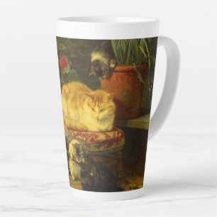 Caneca De Café Latte Gatinhos no Play