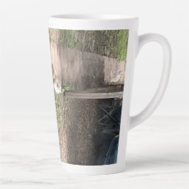 Caneca De Café Latte Gato