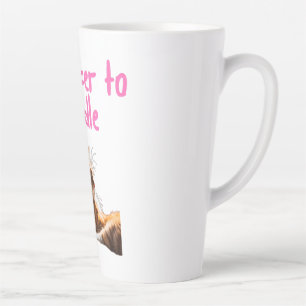 Caneca De Café Latte Gato Engraçado