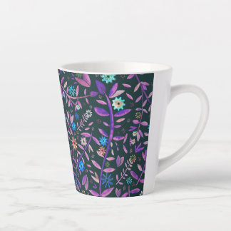 Caneca De Café Latte Gear Flower / Zahnradblume