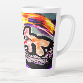 Caneca De Café Latte Gema de golfinho