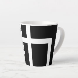 Caneca De Café Latte "Geometría"