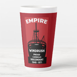 Caneca De Café Latte Geração Windrush Grande Mug de Café