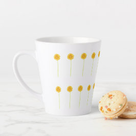 Caneca De Café Latte Gerbera Daisy Small Latte Mug