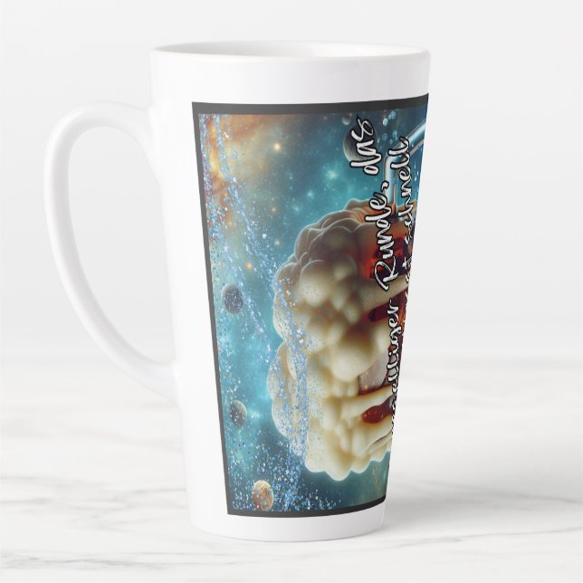 Caneca De Café Latte Geselliges Bier  (Esquerda)