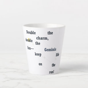 Caneca De Café Latte Gif personalizado de uso diário divertido e inspir