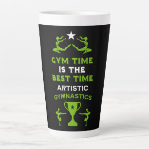 Caneca De Café Latte Ginástica Artística Feminina