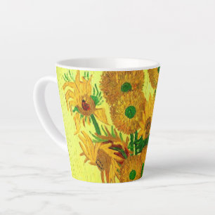 Caneca De Café Latte Girasóis de Van Gogh