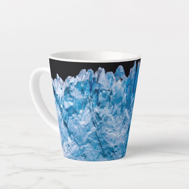Caneca De Café Latte Glaciar Perito Moreno (Ângulo esquerdo)