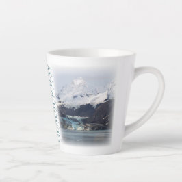 Caneca De Café Latte Glacier Bay Mug, Copa do Café do Parque Nacional