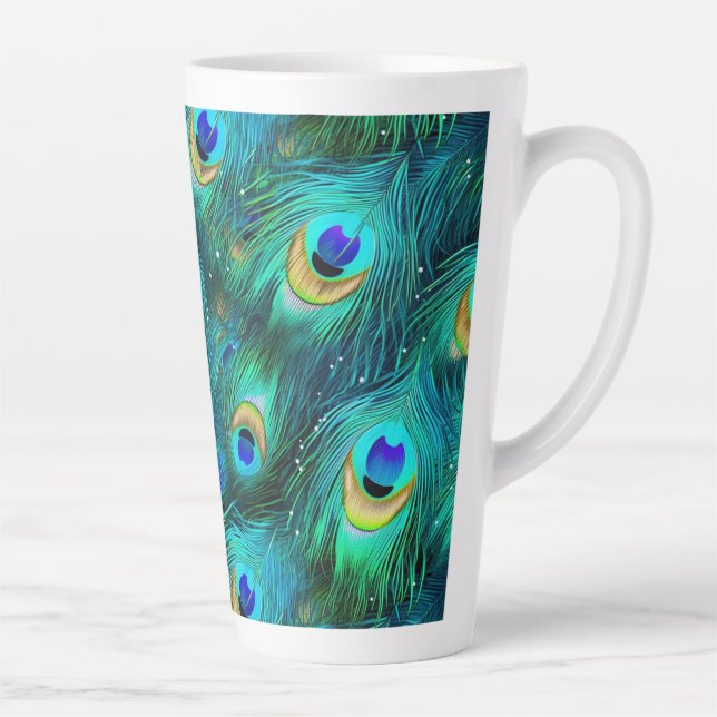 Caneca De Café Latte Glória do Pavão (Direita)
