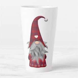 Caneca De Café Latte Gnomo do Elf de Natal