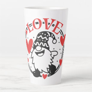 Caneca De Café Latte Gnomos Amam