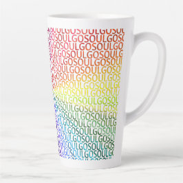 Caneca De Café Latte Go Soul!