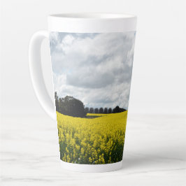 Caneca De Café Latte Golden Waves of Streatham