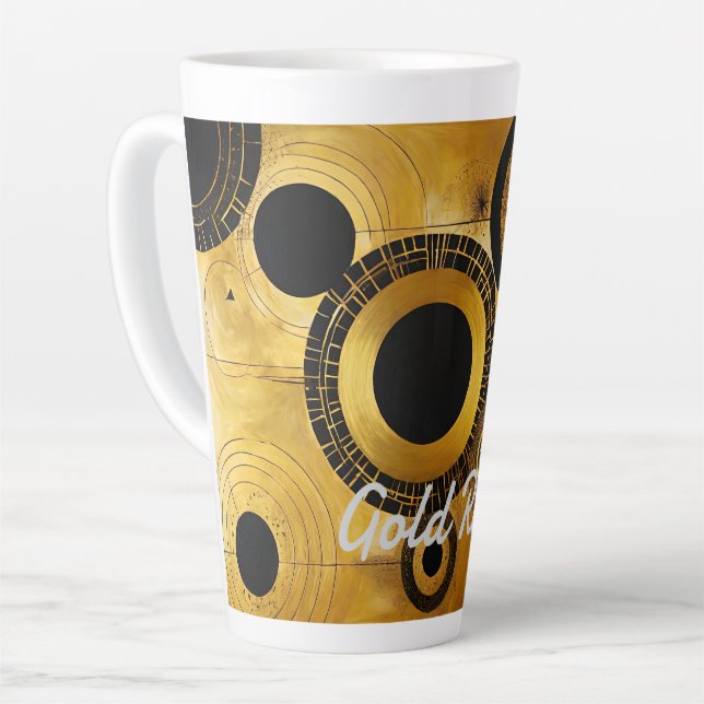 Caneca De Café Latte GoldRush 7 Latte Mug (Ângulo esquerdo)
