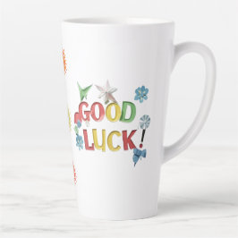 Caneca De Café Latte Good Luck Sunshine Mug Sticker – Bright, Cheerful