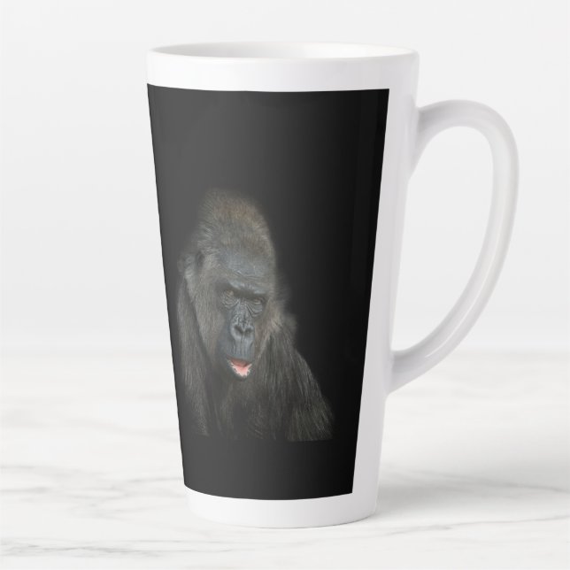 Caneca De Café Latte Gorilla Biddy (Direita)