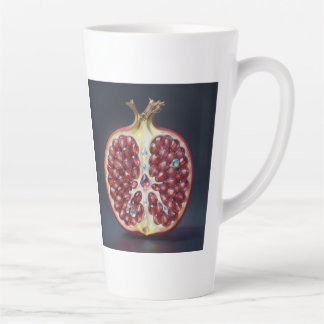 Caneca De Café Latte Granatapfel – Wertvolle Frucht für Gesundheit 