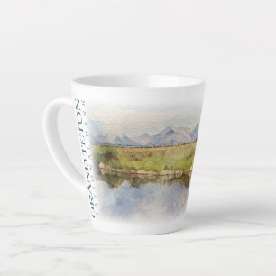Caneca De Café Latte Grand Teton Coffee Cup, National Park Mug