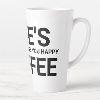 CANECA DE CAFÉ LATTE GRANDE MASSA PARA CHÁ