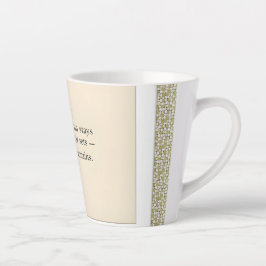 Caneca De Café Latte Gratidão Permanece: Onde Quer que Você Esteja, Sej