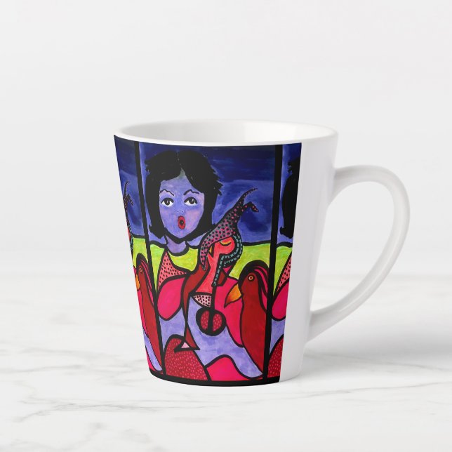 Caneca De Café Latte Gravidade é uma porcaria (Direita)