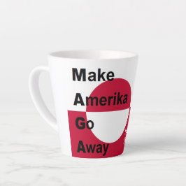 Caneca De Café Latte Groenlândia Independente