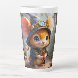 Caneca De Café Latte Guardião Iluminado pela Lua de Pequenas Maravilhas