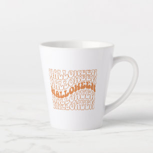 Caneca De Café Latte Halloween