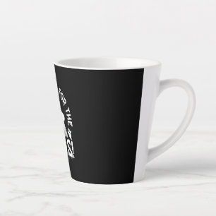 Caneca De Café Latte Halloween Estou Aqui Para O Aniversário Do Boos