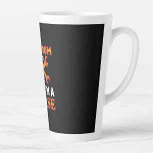 Caneca De Café Latte Halloween Now I Am A Nurse